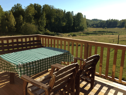 Stuga på vacker bondgård | Öppna vyer & nära sjön - Bild 6