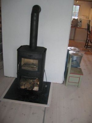 Fungerande kamin