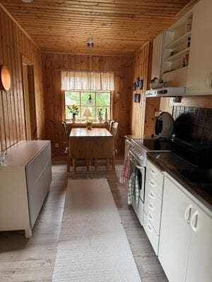 Köket sett från ytterdörren