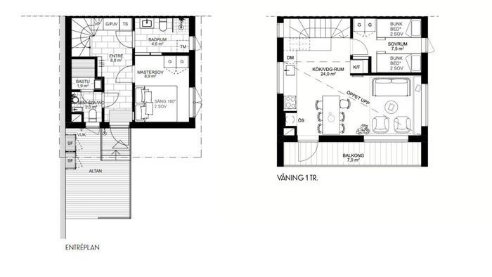 Fantasisk lägenhet i Hamra, ski in/out - Bild 8