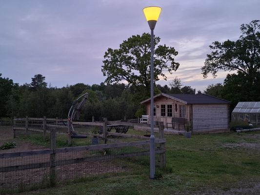 Mysig stuga i naturidyll