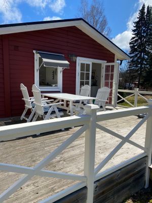 Charmigt fritidshus vid Mälaren