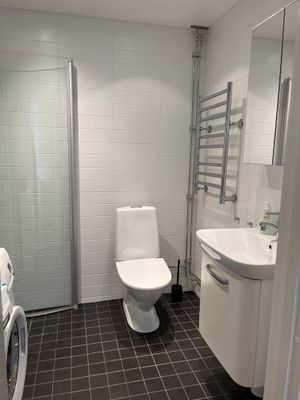Liten lägenhet med balkong, Visby innerstad