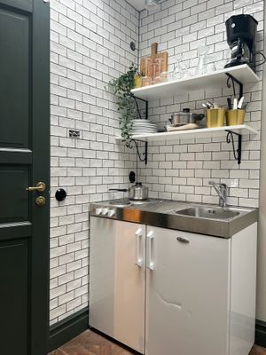 Kokvrå och kylskåp