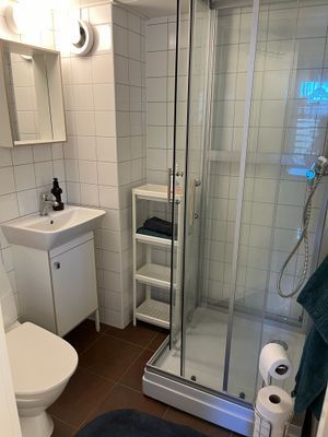 Dusch, toalett