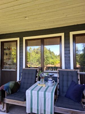 Mysig och nyrenoverad stuga vid sjön Bolmen