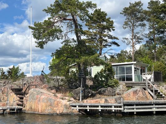 Sommarhus på skärgårdsö