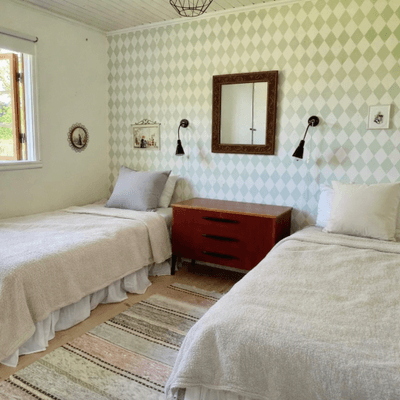 Sovrum i stora huset