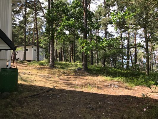 Boden. Dusch och förbrännings toalett