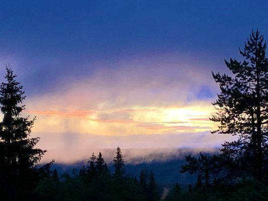 Panoramautsikt över fjället. Toppläge i Sälen. - Bild 27