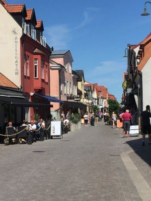 Visby innanför murarna med Terass och innergård - Bild 8
