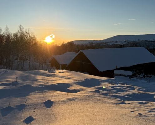 Bild 4 på Brunkulla 1 - med härlig utsikt över Tänndalen