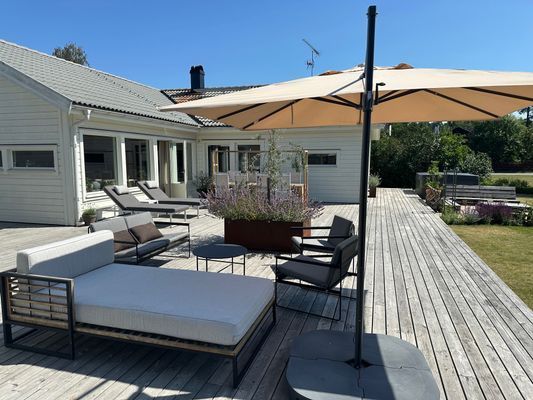 Modern villa i Dalarös skärgård nära stränder