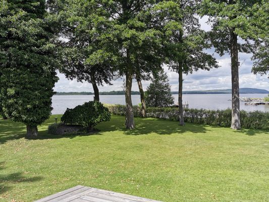 Stuga vid Ivösjöns strand