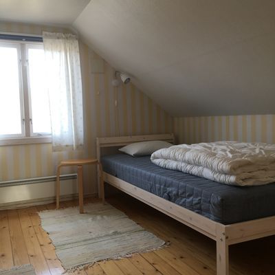 Sovrum 1 med två sängar