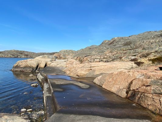 Klippor Blekets badplats