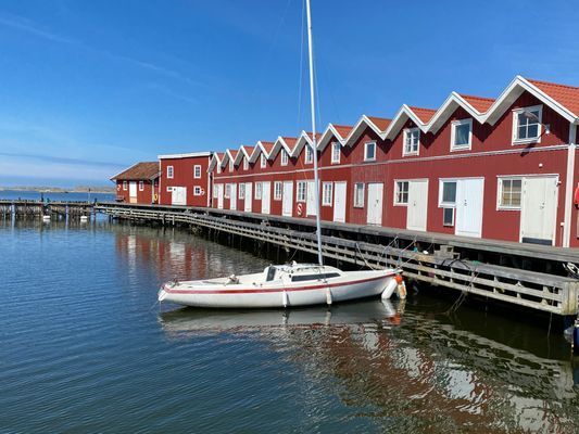 Sjöbodarna i Blekets hamn