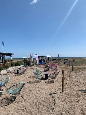 Strandcafeet 5 min promenad