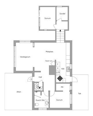 Villa, nära långgrund strand i enskilt område - Bild 10