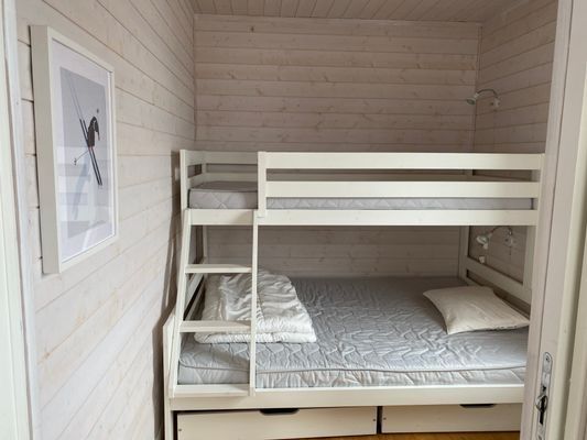 Lägenhet med fin utsikt och ski & out