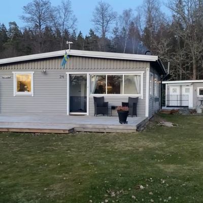 Sjönära stuga i Vegby.