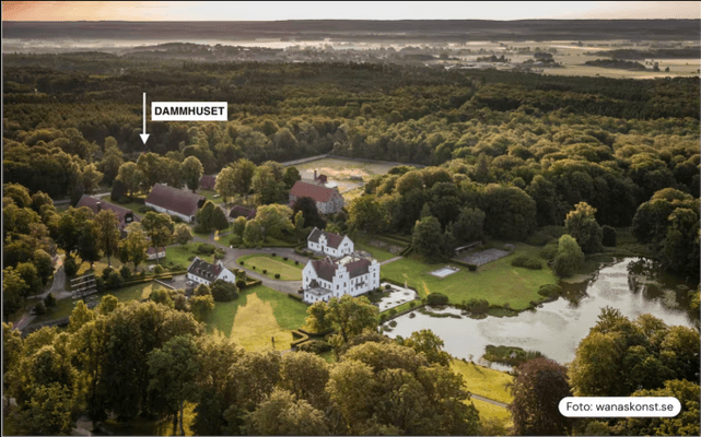 Bild 3 på Vacker villa i skånsk slottsmiljö