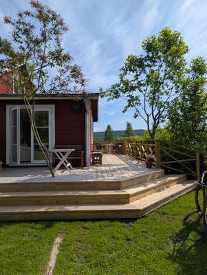 Bild 3 på Familjevänligt hus med solig uteplats nära Ljusnan