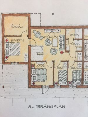 Hyr denna stuga i Åre på 130 m². 9-11 sängplatser. 3 600 - 3 800 kr per dag. Se bilder och tillgänglighet här.