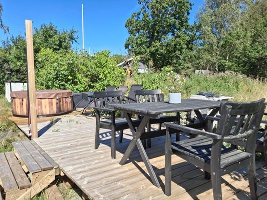 Villa i Torslanda - Göteborg med badtunna