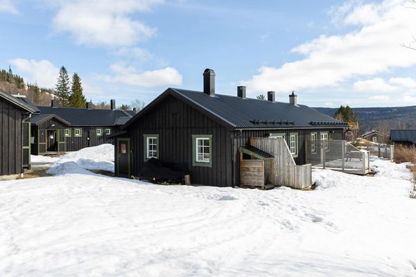 Åre Duved helt parhus 15 platser bästa läget i byn