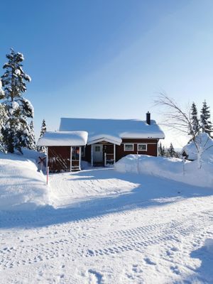 Stor fjällstuga i Orsa Grönklitt
