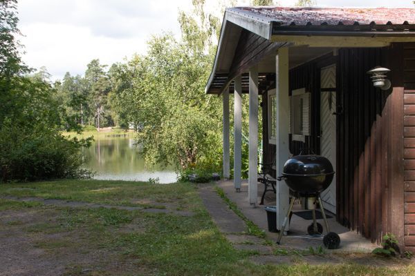 Stuga på sjötomt