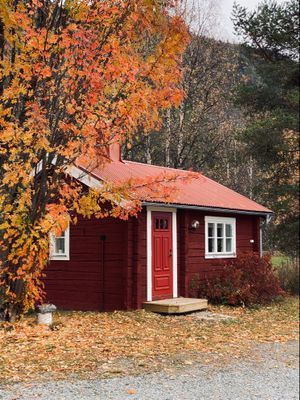 Bild 3 på Charmig timmerstuga i hjärtat av Funäsdalen