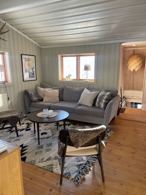 Stuga mellan Högfjällshotellet och Tandådalen