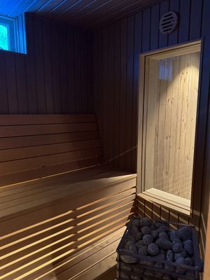 Nedrevåning spa/badrum - bastu