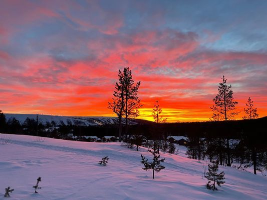 Nyrenoverad med västervy vid längdspåret (Aöv)