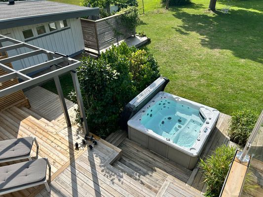 Stor villa med takterass, spabad och havsutsikt - Bild 6