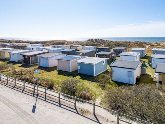 Strandnära badstugor på Skrea Strand i Falkenberg - Bild 10