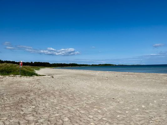 Sandbybadet, 5 min med cykel
