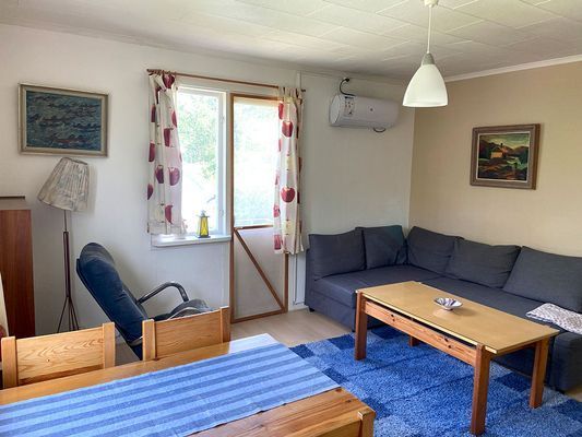 Mysig lägenhet nära badplats