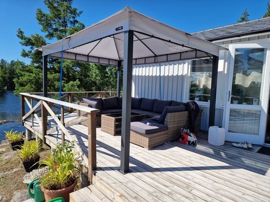 Sommaridyll vid Sjö på egen ö. Magiskt utsikt! - Bild 11