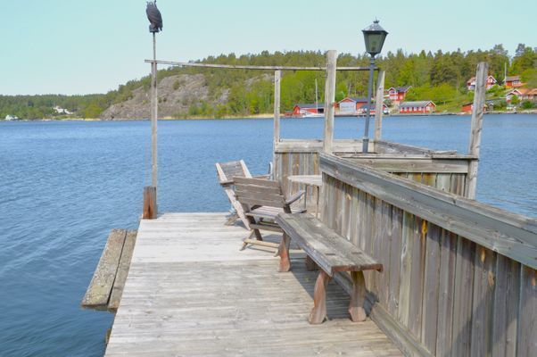 Norrnäs Sandö, Värmdö. Sjötomt, brygga - Bild 50