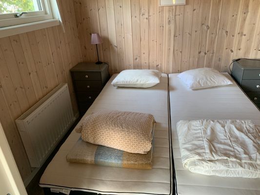 Sovrum attefallshuset