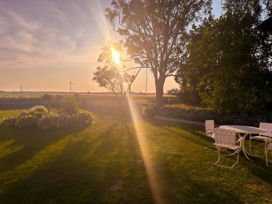 Gårdshus med havsutsikt på Östra Öland