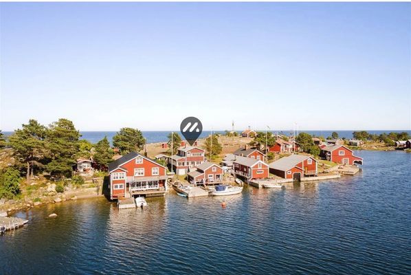 Vackert boende vid havet i Hudiksvalls skärgård