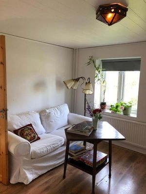 Stora Huset nära Strand och Hav i Sjörup