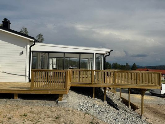 Lyxig Stuga med sjöutsikt, spa anläggning - Bild 16