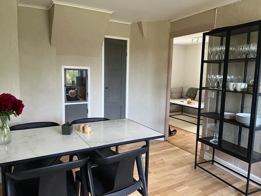 Lantligt kalkstenshus på norra Gotland