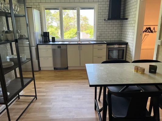 Lantligt kalkstenshus på norra Gotland