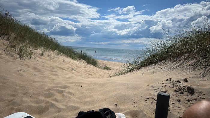 Bild 3 på Nybyggd badstuga på sillen skrea strand